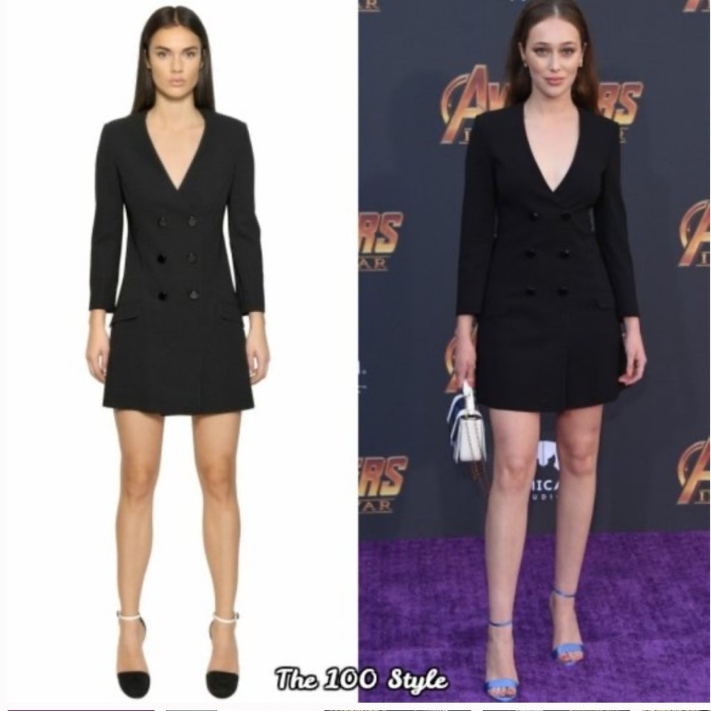 Emporio Armani blazer mini dress
